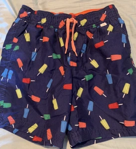 Cat & Jack Boy’s Swim Shorts Trunks Bathing Suit Multicolor Size Medium - Picture 1 of 7