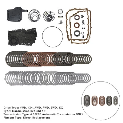 6L90 6L90E 6L80 6L80E Transmission Master Rebuild Kit For Chevy Cadillac GMC U9 - Image 1 of 4