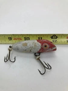 Indentified Plastic Bass-Oreno Style Lure RW Surface Hardware Rough Repaint A102 - Picture 1 of 4