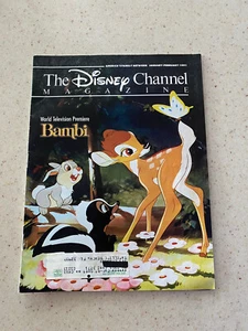 The Disney Channel Magazine January / February 1991 Bambi - Bild 1 von 3