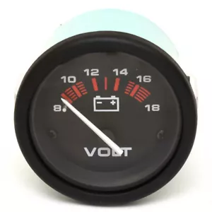 Mercury Boat Voltmeter Gauge 895286Q01 | 2 Inch Black - Picture 1 of 2
