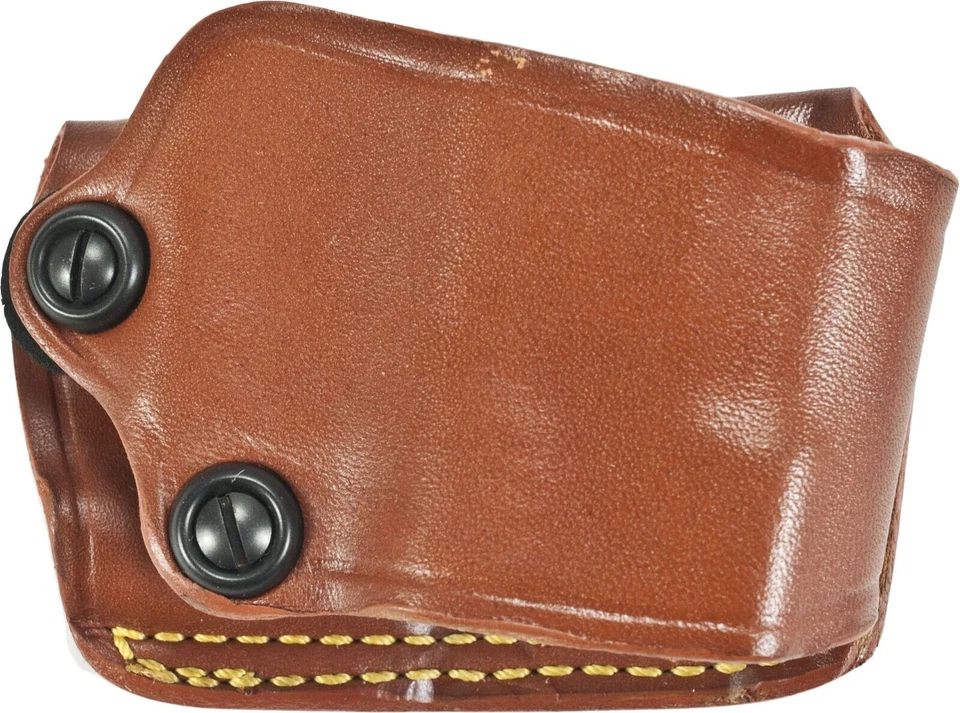 Funda Gould & Goodrich 801 Yaqui Slide, Castaño, Mano Derecha - Ver ajuste abajo. Foto 1 de 1