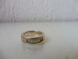 schöner, alter Silber- Ring , Esprit , 925 Silber mit geschliffenen Steinen - Bild 1 von 3