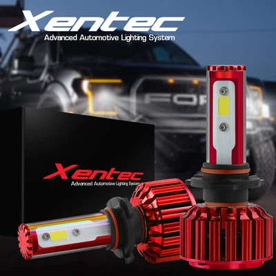 9005 HB3 6000K 280W 28000LM 4-Sides LED High Beam Headlight Kit White Bulbs Pair - Image 1 of 4