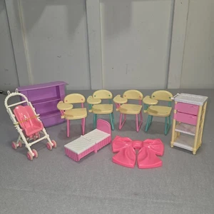 Vintage Kitchen Littles 1990s Barbie Mattel Random Lot Dollhouse Toys  - Picture 1 of 7