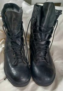 Belleville 700V schwarz Leder GoreTex Kampf Dienst Stiefel Herren 12 W hergestellt in den USA - Bild 1 von 14