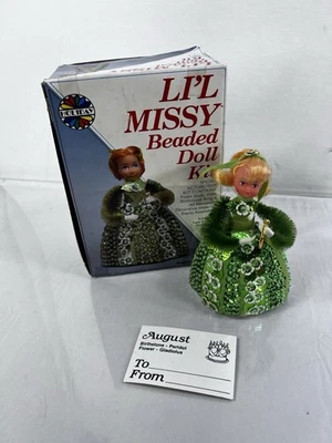 Kit Muñeca Cuentas Li’L Missy Vintage Completo Con Caja 13457 Agosto - Peridoto Foto 1 de 4
