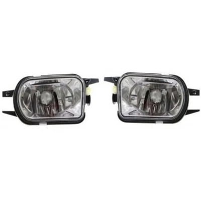 Set of 2 Fog Lights Driving Lamps Front Driver & Passenger Side for MB C350 Pair - Image 1 of 4