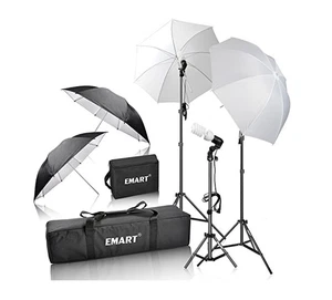 EMART 600w Umbrella Continuous Photography Studio Lighting Equipment EM-ULK45 - Picture 1 of 9