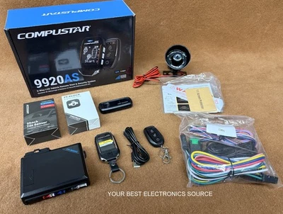 NEW COMPUSTAR CS9920AS 2-Way Paging Remote Start/Alarm LCD Remote, 3-Mile Range - Image 1 of 3