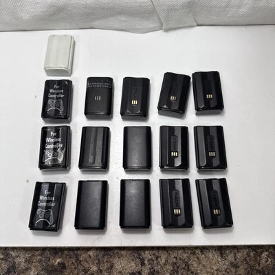 Lot of 16 Xbox 360 Controller Rechargeable Batteries Untested — 第 1/4 张图片