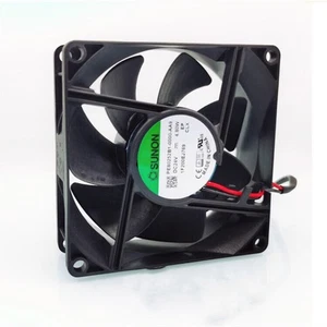 SUNON PE80252B1-0000-AA9 80*80*25MM 8CM 8025 DC24V 4.8W 2Pin Cooling Fan - Picture 1 of 6