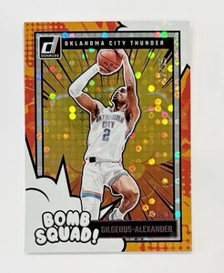 2024-25 Panini Donruss Bomb Squad Pink Disco /25 Shai Gilgeous-Alexander #12 - Picture 1 of 2