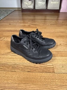 Mephisto Paco Shoes Soft Black Leather Slacker Men’s Size 10 - Picture 1 of 11