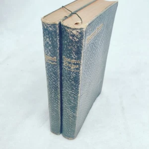 Joined The Hymnal and Common Prayer Book Set 1800s Antique Pocket Sized 4" Tall - Imagen 1 de 8