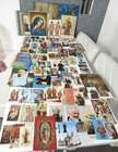 Lotto Centinaia di Santini Holy Cards Materiale Religioso Vintage da Collezione