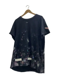 OFF-WHITE T SHIRT GALAXY BRUSHED TEE L COTTON BLACK OMAA002F17620017 Used - Picture 1 of 6