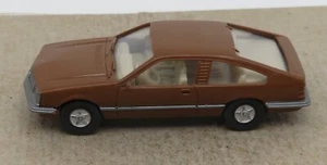 MICRO WIKING HO 1/87 OPEL MONZA Marrone Argilla Interno Beige Senza Scatola - Foto 1 di 12