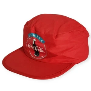 Vintage 90s Always Coca-Cola Snapback Hat Adjustable Red Coca-Cola Coke Logo Cap - Picture 1 of 11