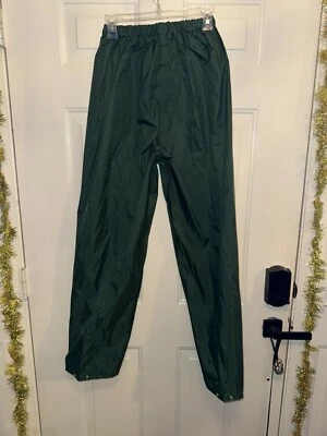 Hodgman Mens Nylon Waterproof Coated Breathable Pants Size Medium (WTF22) - Image 1 of 3