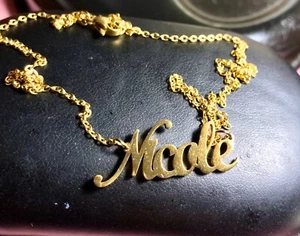 20" Edelstahl Name Nicole Halskette - Bild 1 von 1