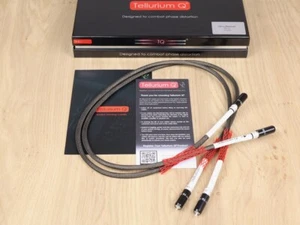 Tellurium Q Silver Diamond highend audio interconnects RCA 1,0 metre NEW - Imagen 1 de 2