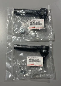 Genuine Lexus Toyota Front Outer Steering Tie Rod Ends 2pcs Set 45046-39505 OEM - Picture 1 of 9