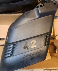 HUSQVARNA PREMIUM OEM 42" DEFLECTOR SHIELD 411801 424469 403004 POULAN CRAFTSMAN - Picture 1 of 1