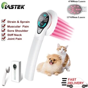 Dispositivo mejorado de terapia LLLT láser frío tratamiento alivio dolor portátil Lastek 808 - Imagen 1 de 15