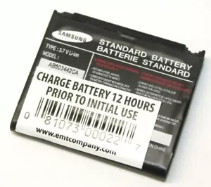Samsung AB503442CA Replacement Standard Li-Ion Battery 3.7V SGH-T519 SGH-T729 - Picture 1 of 1