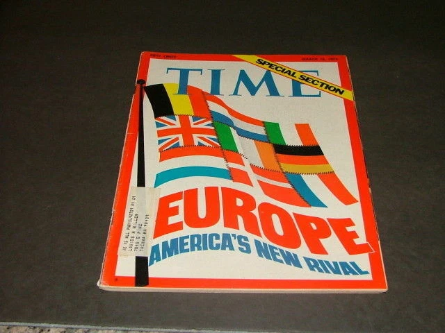 Time March 12, 1973 Europe: America's New Rival (Before The Chinese)     ID:6225 - Image 1 of 1
