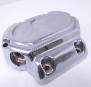 Harley Davidson USED 5 Speed Transmission Side Cover 37082-99 Chrome Scratches - Bild 1 von 9