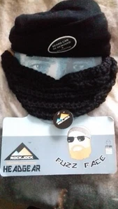 Rock Jock Fuzz Face Herren Kopfbedeckung - Mütze & Schal Set - Bild 1 von 4