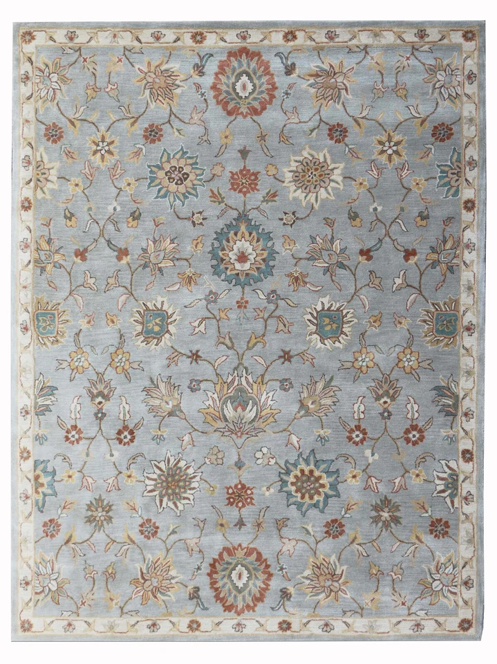 PB Rugs Handmade Tufted Antique Style Woolen Area - Image 1 of 4