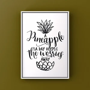 Poster Pineapple - Bild 1 von 3