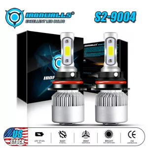 9004 HB1 LED Headlight Bulbs for Dodge Ram 1500 2500 3500 1994-2001 Hi Lo Beam - Bild 1 von 12
