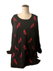 Catherines 2X Beautiful Red Bird Sweater with Embellishment NEW NWTA $64.95