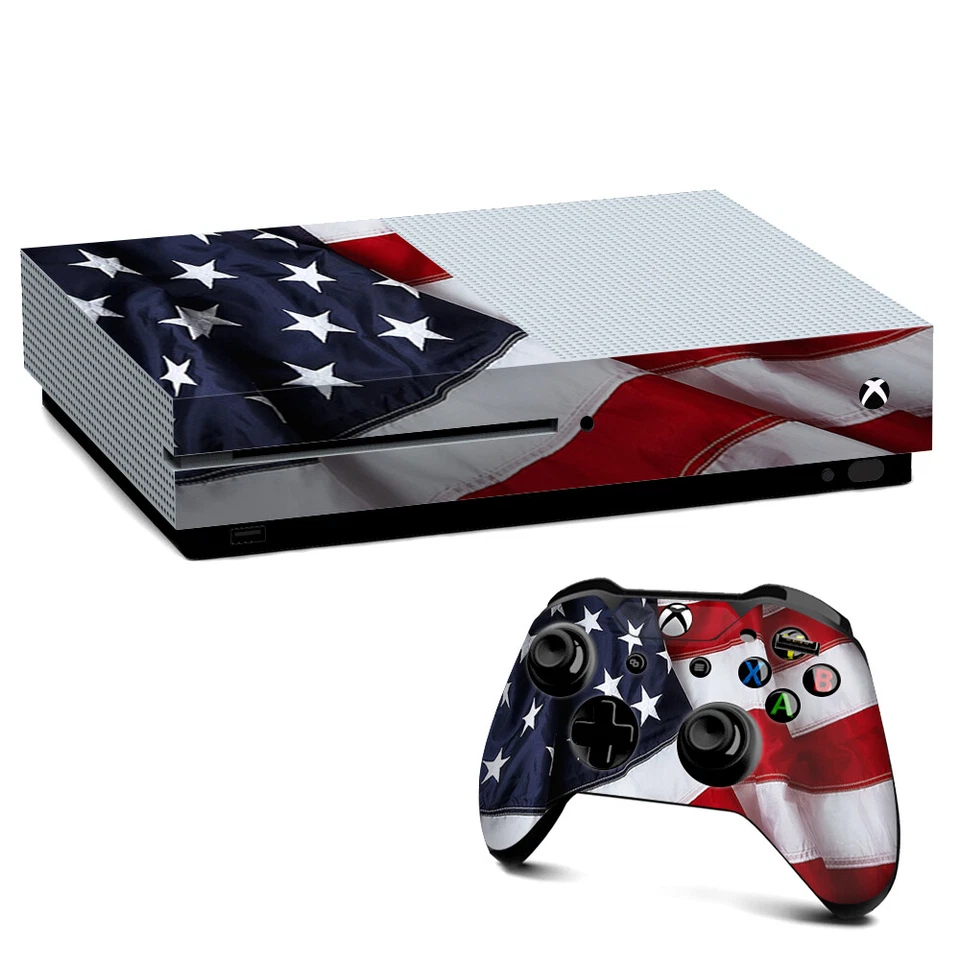 ITSASKIN Xbox One S Console Skins Decal Wrap ONLY US Flag USA America