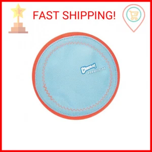 Chuckit Paraflight Flying Disc Dog Toy, Small (6.75"), Orange And Blue - Picture 1 of 2