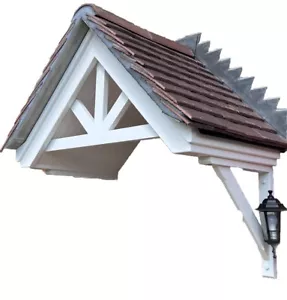 GRP Fibreglass Door Porch Canopy New Other Canopy Only No Tiles Or Lead - Picture 1 of 2