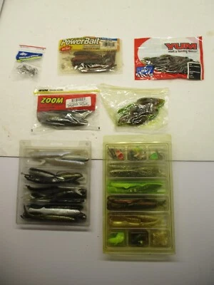 7 - Berkley Zoom Yum LPT Shad Minnow Vintage Fishing Lure Fresh Water Power Bait - Image 1 of 4