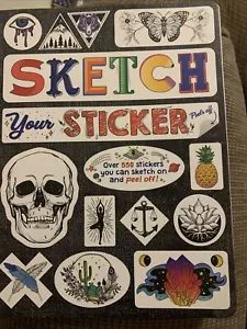 Sketch Your Sticker Book - Foto 1 di 3