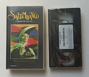 VHS SALTIMBANCO Cirque Du Soleil 1994 TELEMAGIK - Picture 1 of 2