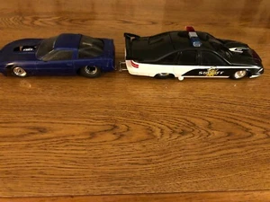 2 gebaute Pro Street Drag 1/25 Modellbausätze Revell AMT Slammers/Caprice und Corvette - Bild 1 von 6