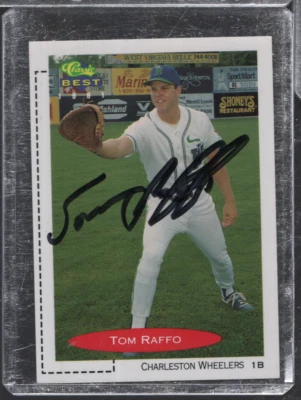 Tom Raffo Whelers Autographed 1991 Classic #261 w/COA 011824NPCD127 - Image 1 of 2