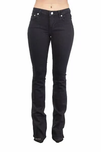 BLK DNM Women's Treno Black Low Rise Jeans #WJ611101 27x34 $215 NWT - Picture 1 of 2