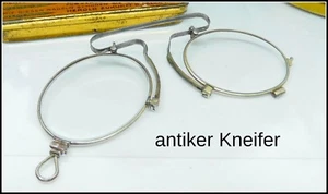 Historischer Kneifer Kneifer Nasenbrille Zwicker Optiker Nachl.1880 Sammlung - Bild 1 von 12