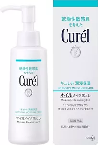 KAO Curel Makeup Cleansing Oil Intensive Moisture Care 150ml from Japan - Picture 1 of 7
