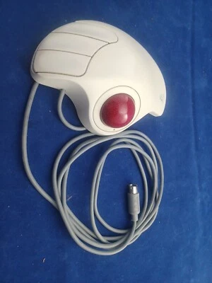 Logitech Trackman Marble, 3-Button Trackball Mouse T-CH11  PS/2 - Image 1 of 4
