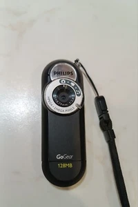 Philips KEY019 GoGear, Digital Camera/Camcorder, MP3 Player, 128MB, 2MP, charger - Picture 1 of 7
